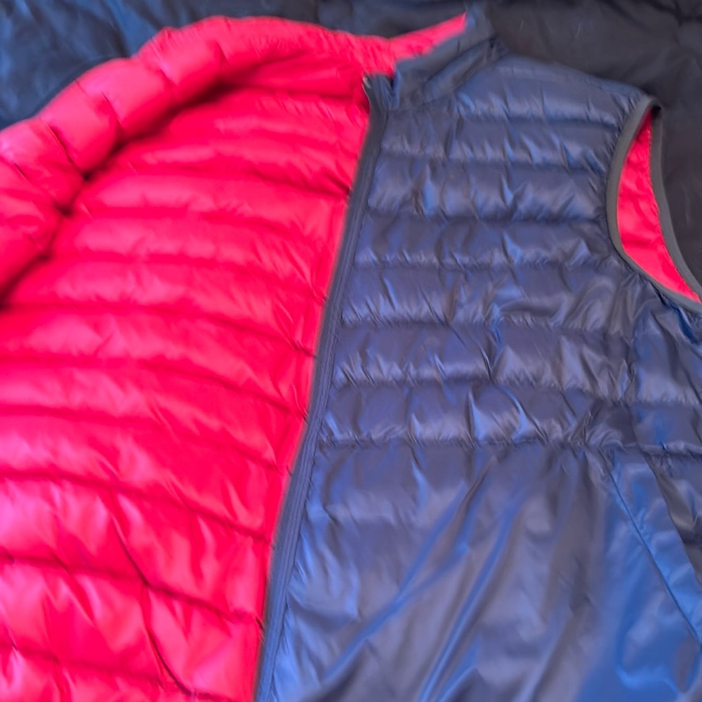 Ladies Reversible puffer vest